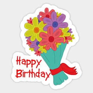 Happy Birthday Sticker